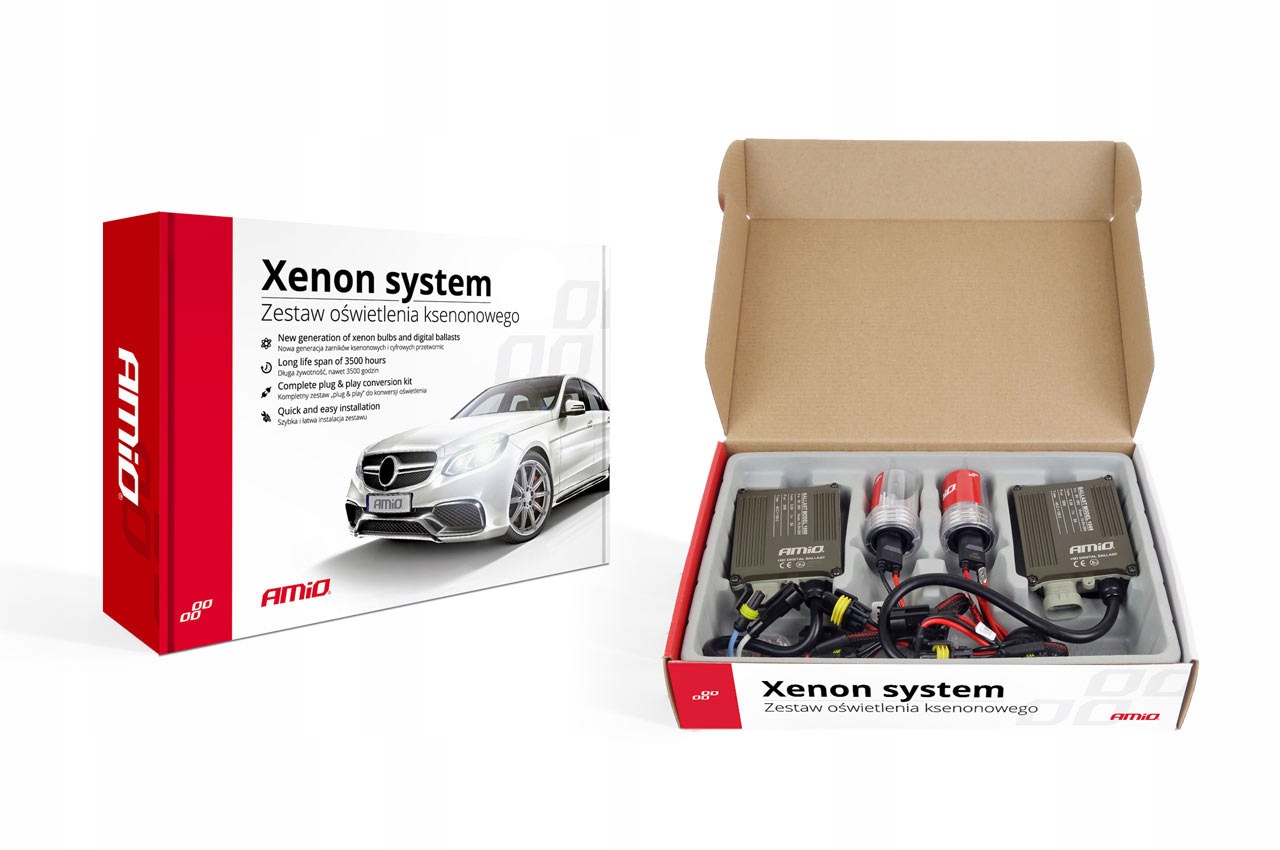 Sada Hid Xenón do auta H1 Canbus 35W 8000K Amio 1068