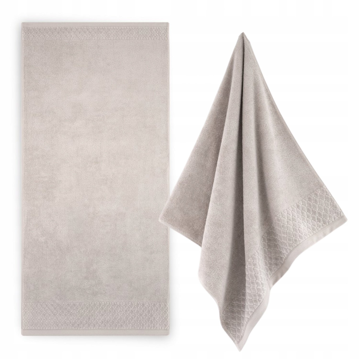 Zwoltex Carlo Ab Ručník velký béžový 500g 70x140cm