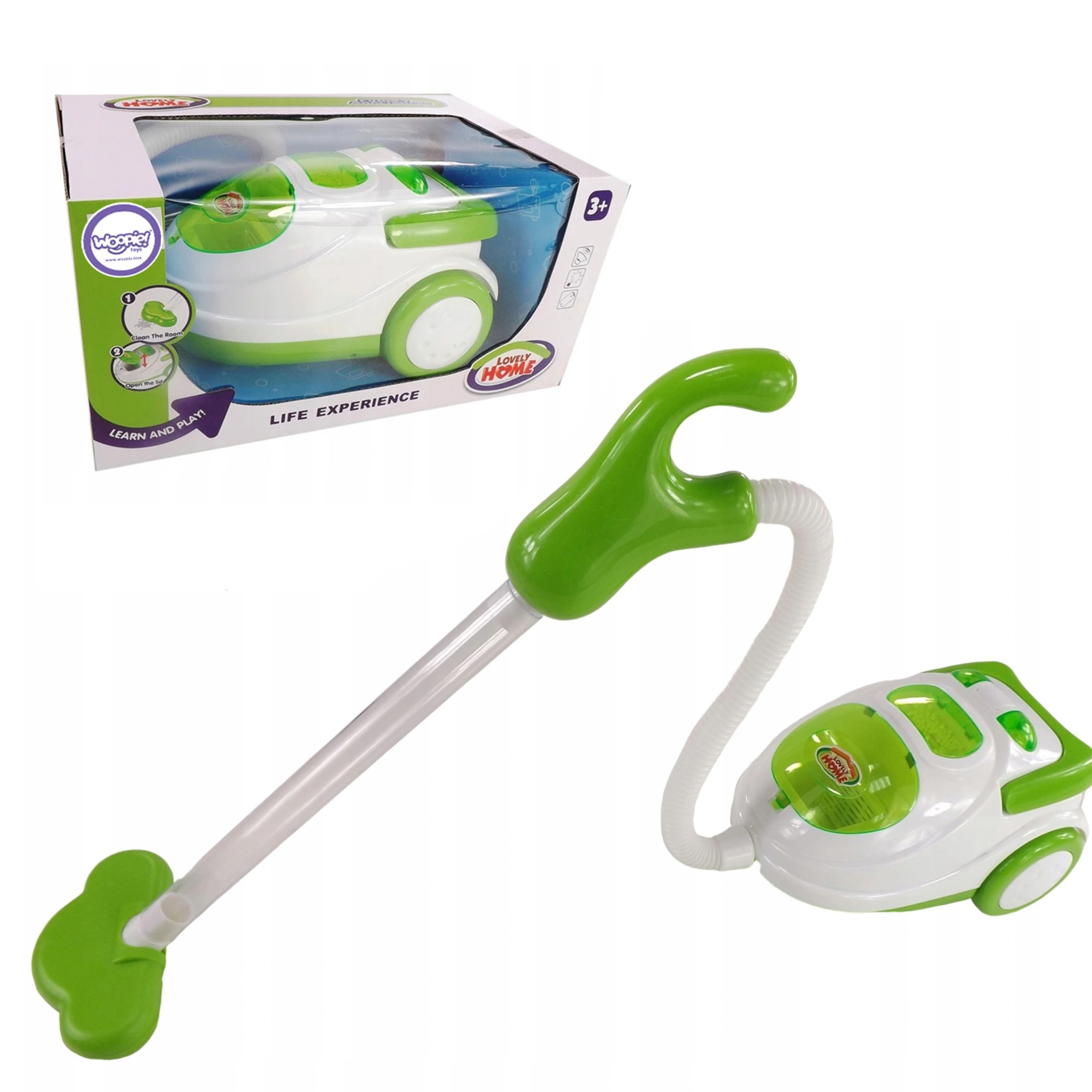 ПЫЛЕСОС ДЛЯ ДЕТЕЙ ИНТЕРАКТИВНЫЙ ТЯНЕТ / WOOPIE