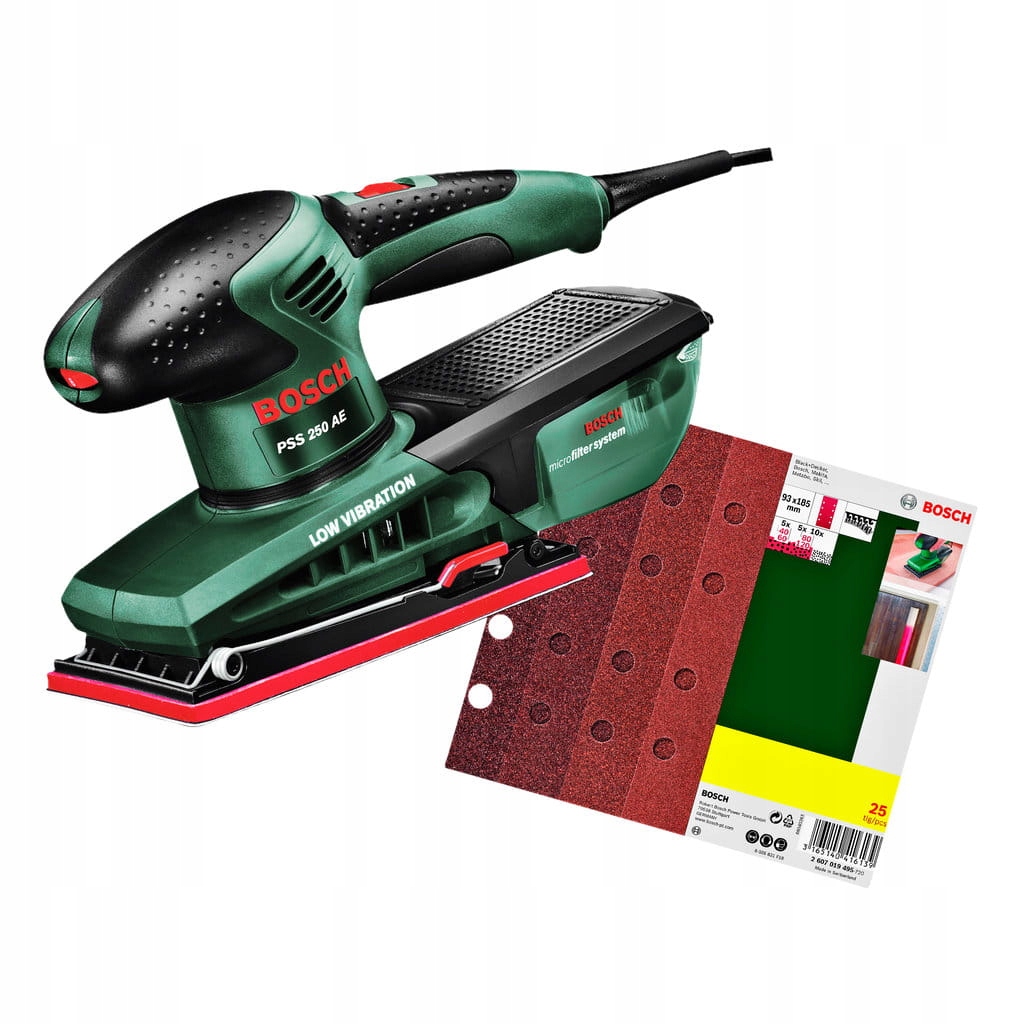 PSS 250 AE Bosch 230V орбитальная шлифовальная машина