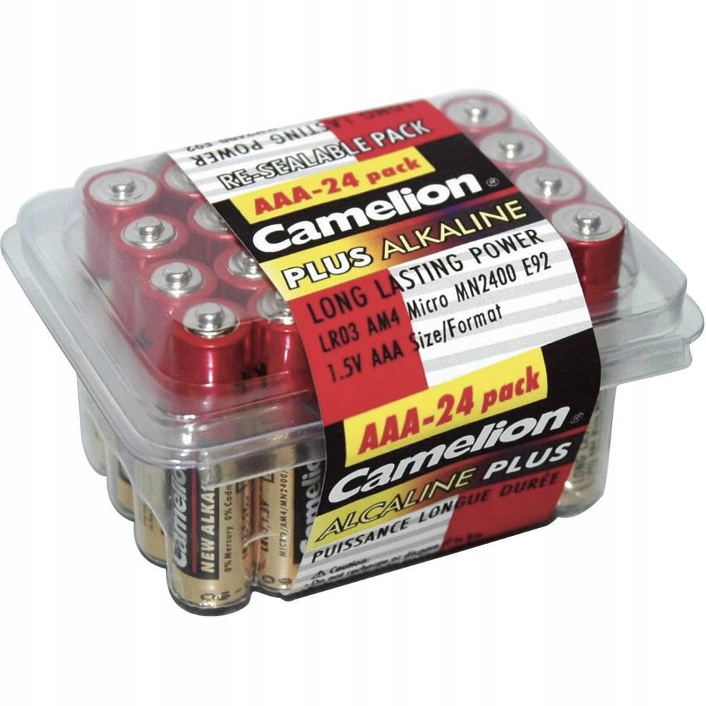 

Camelion LR03-PB24 AAA/LR03 Plus Alkaline 24szt (1