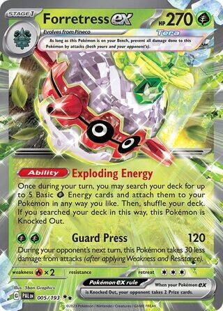 Karta Pokemon Forretress ex R uniwersalny