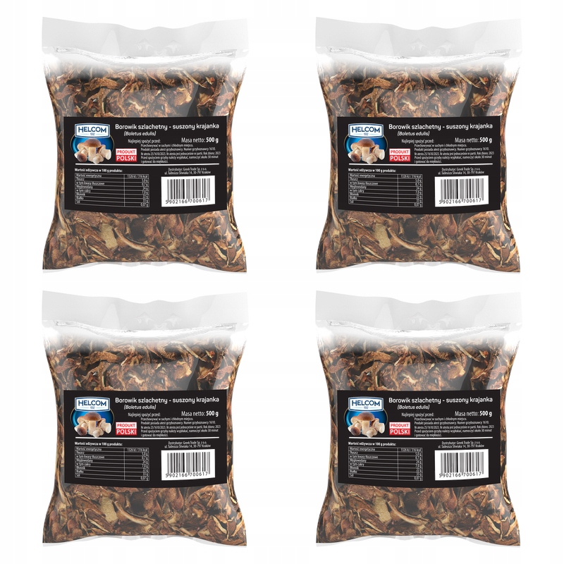 Hříbek ušlechtilý sušený krajanka 500g Helcom X4