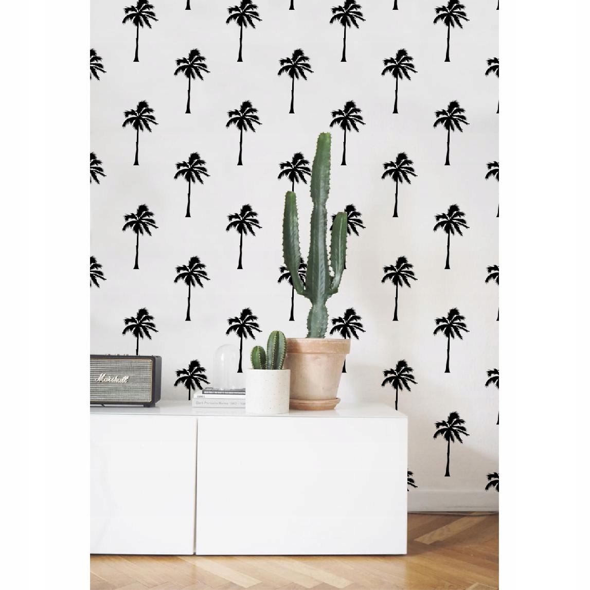 

Flizelinowa fototapeta Czarno-białe palmy 254x184