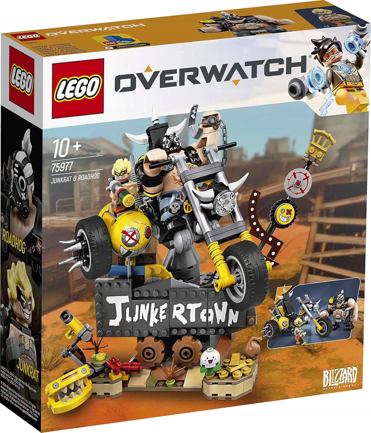 Lego 75977 Overwatch Wieprzu i Złomiarz Nowy
