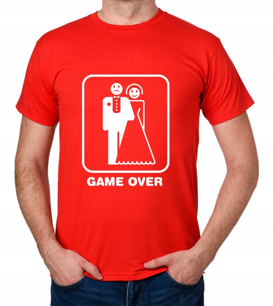 

koszulka Game Over prezent