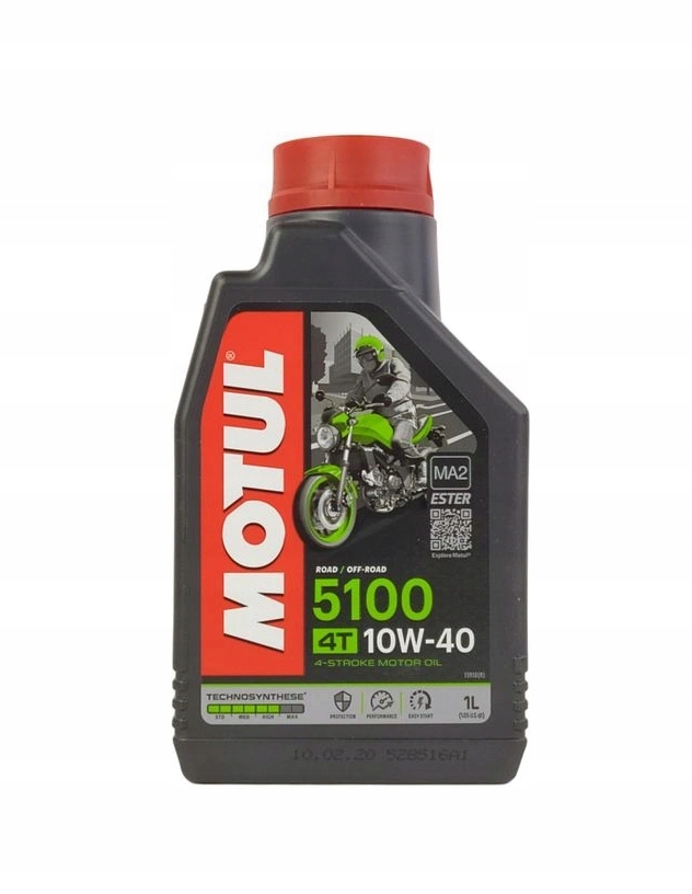 

Olej silnikowy Motul 5100 4T 10W40 1L