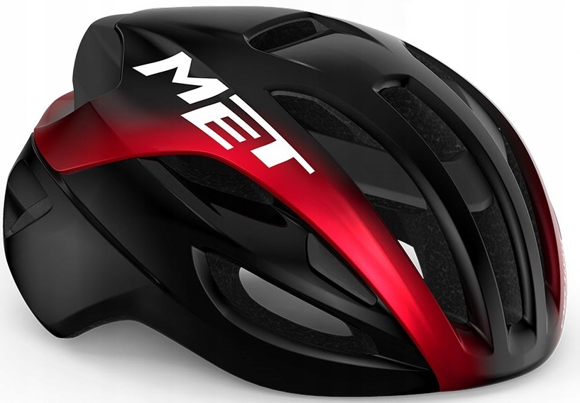 Cyklistická přilba Met Rivale II Mips Black Red Metallic Glossy L (58-61 cm)
