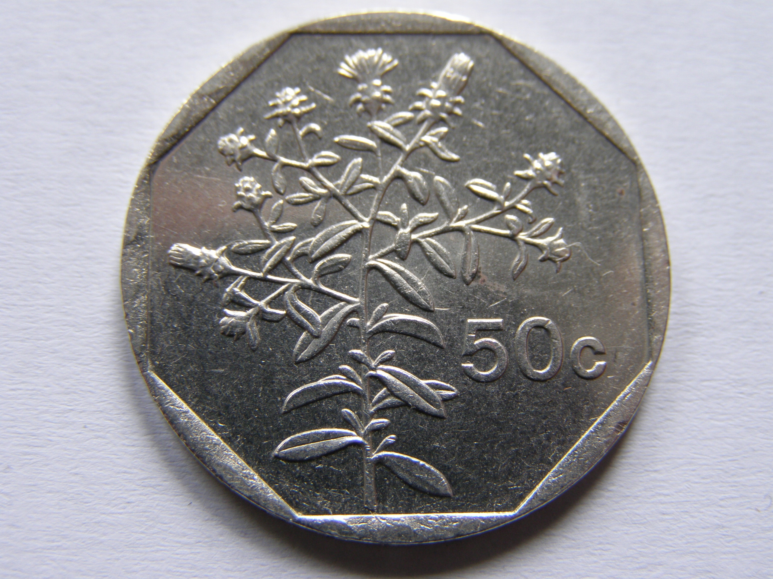 MALTA 50 CENTS 2001 ROK !!!!!!!!!!!!!!!!!!!!! 1780