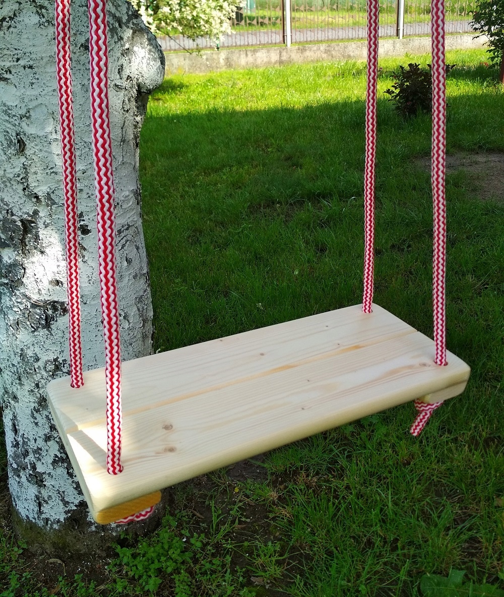 HUŚTAWKA DREWNIANA - DLA DZIECI - DESKA - polska Kod producenta TOMDREW