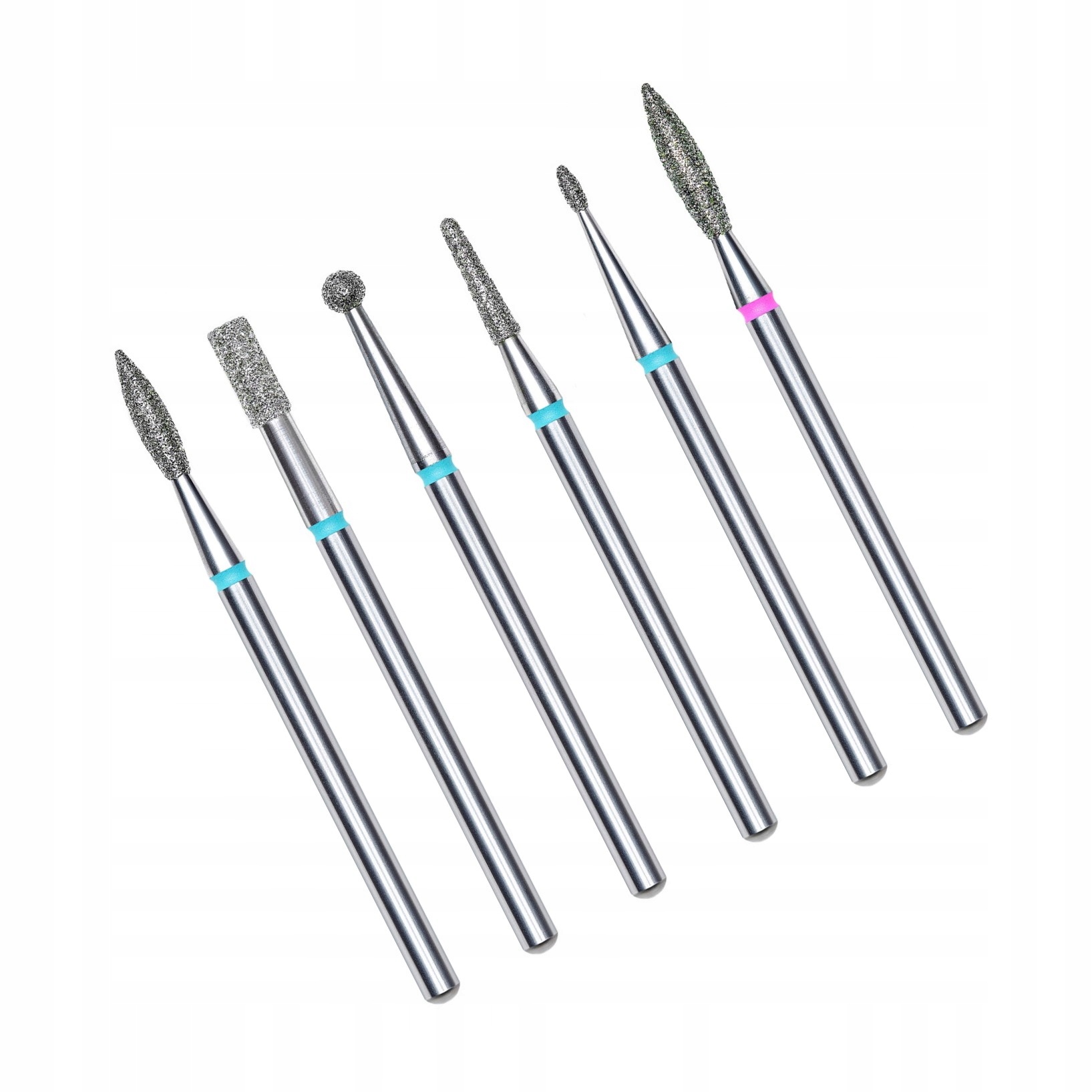 Staleks zestaw frezy diamentowe 5+1