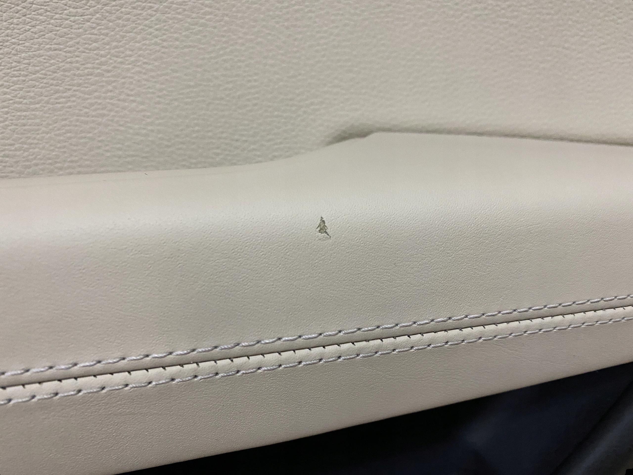 AUDI A7 upholstery side door right rear part leather