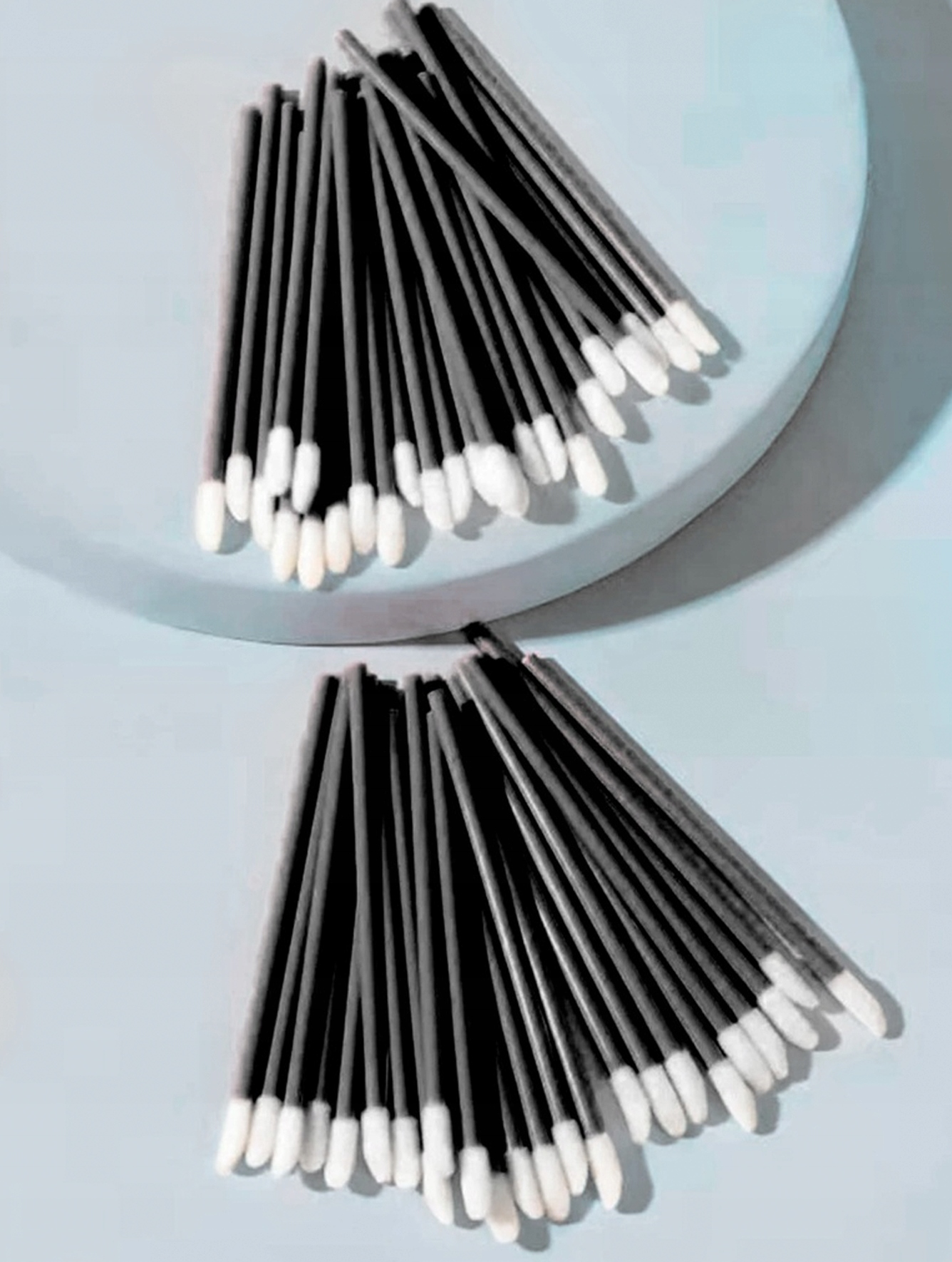 APLIKATORY WELUROWE DO RZĘS UST POMADEK CZARNE 50 SZT Kod producenta APLIKATORY WELUROWE CZARNE