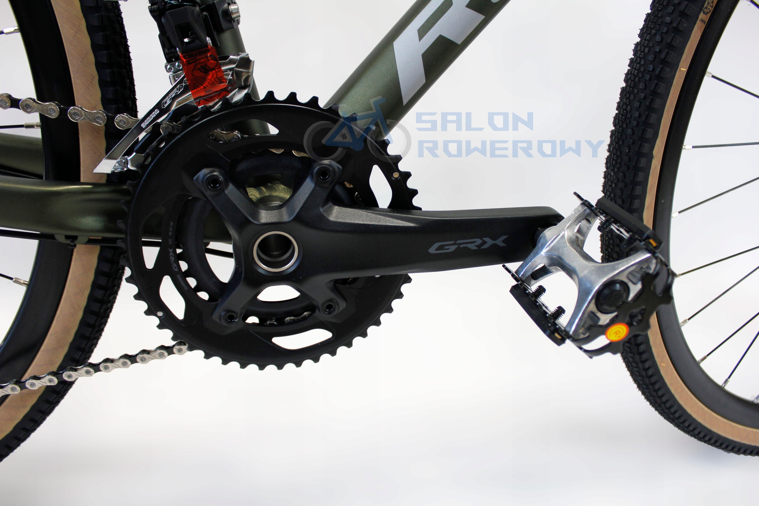 Romet Boreas 2 GRX gravel rama 54cm zielony ASPRE 2 Rozmiar ramy 54 cm