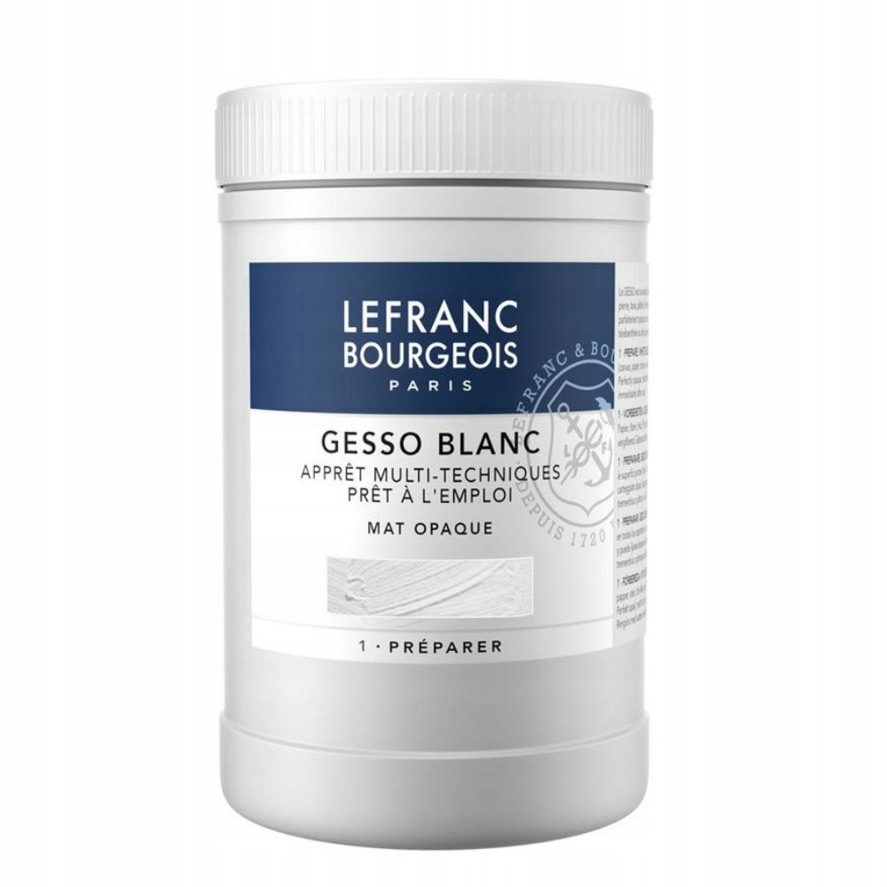 Grunt Gesso akrylové Blanc Lefranc 1000ml
