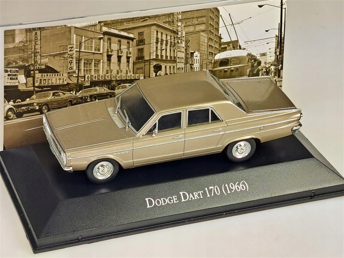 Altaya 1966 Dodge Dart 170 Šedá/béžová met. 1:43