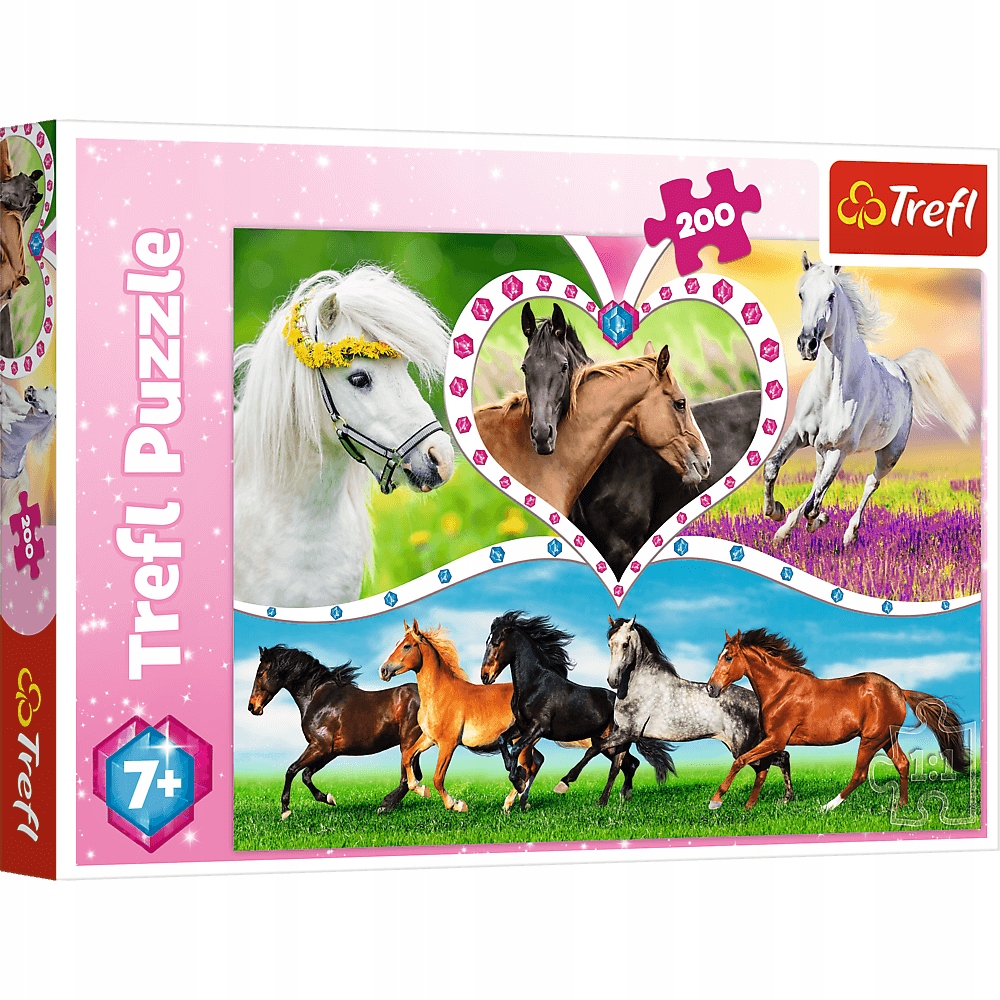 

Puzzle 200 Piękne Konie Trefl
