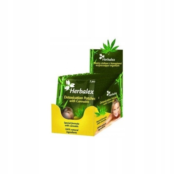 

Herbalex plastry oczyszczające z konopiami 2 szt.