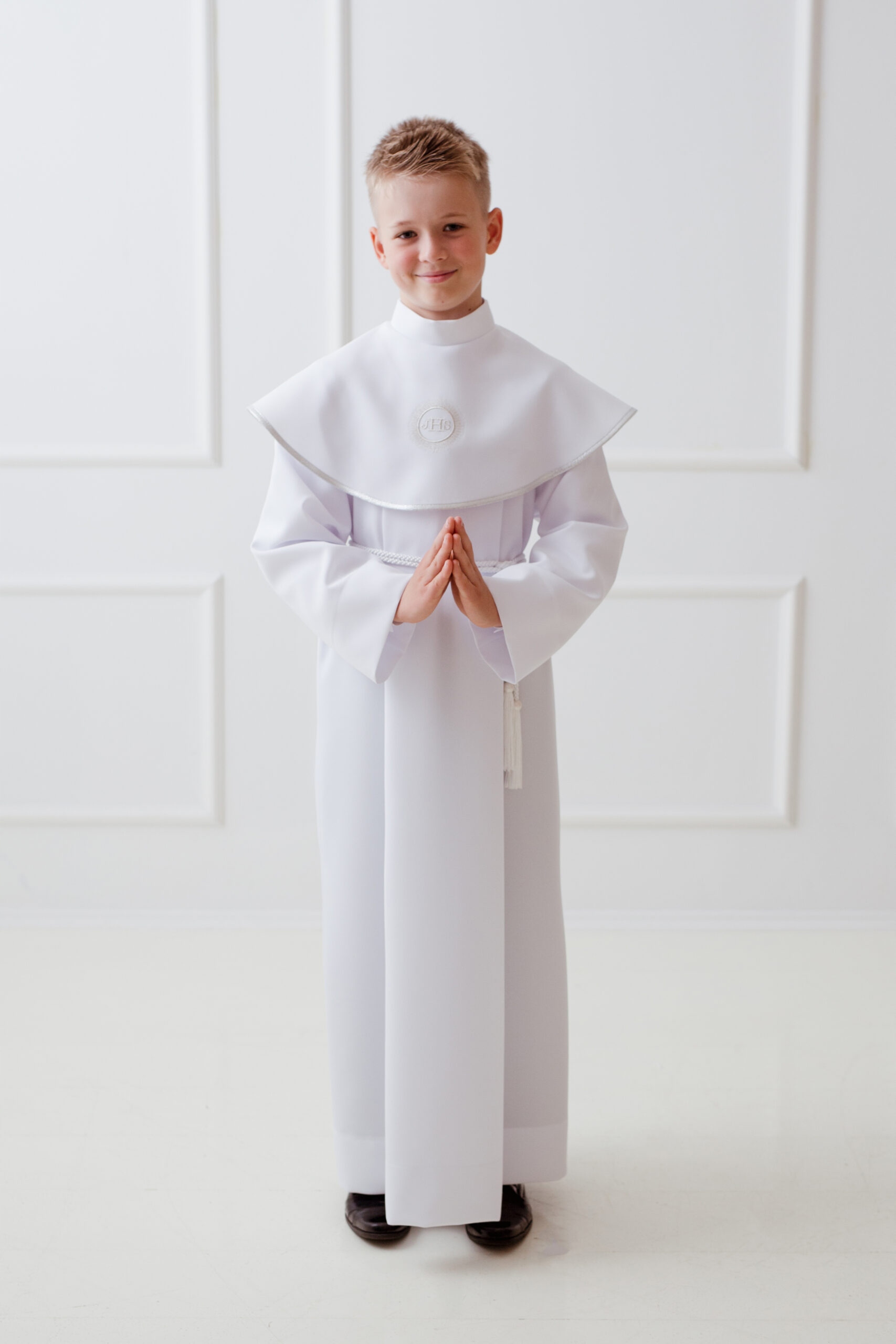 Alba komunijna dla chłopca, chłopięca szyta na miarę rozmiar 122-164 Rozmiar 158