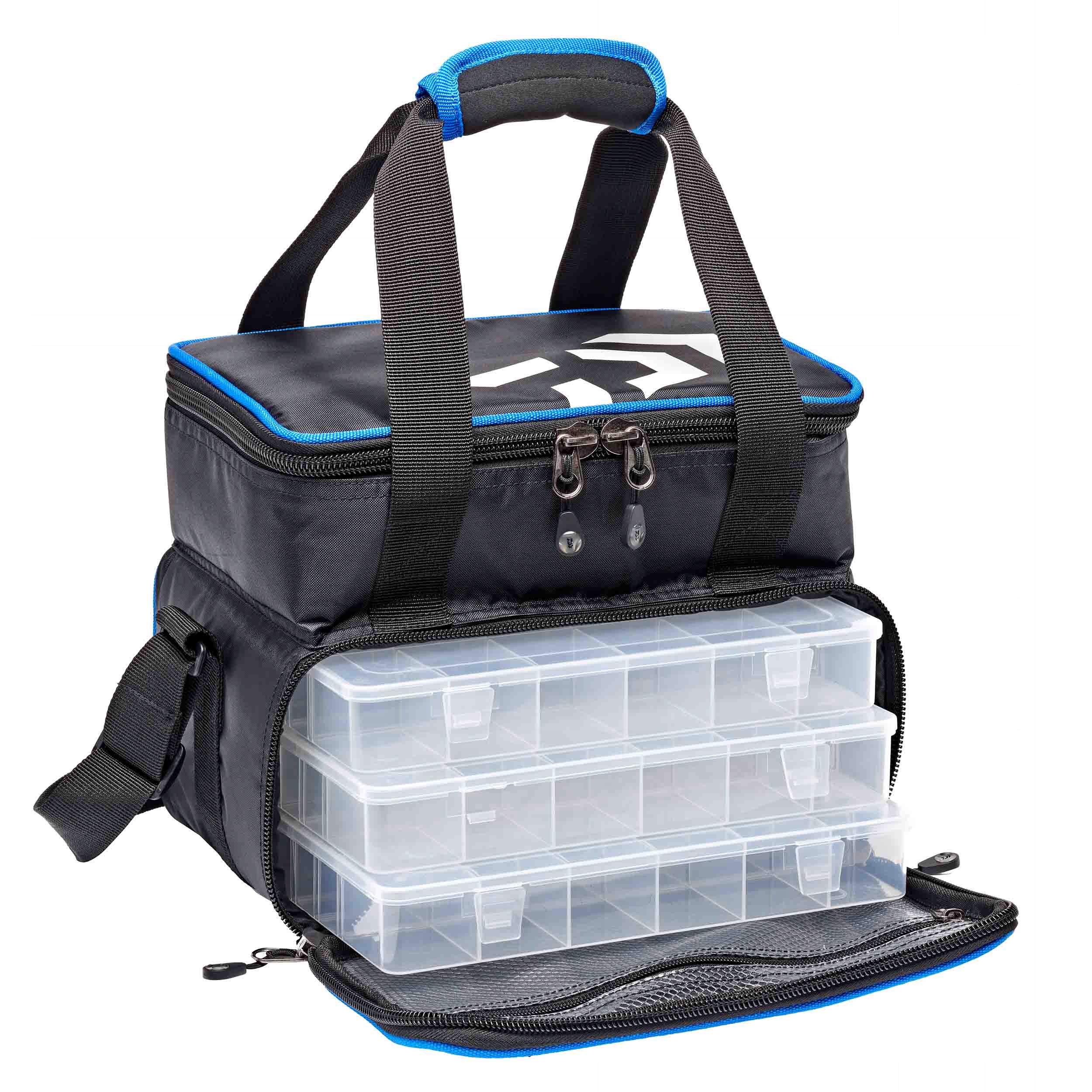 Torba wędkarska duża Daiwa N'zon 3 pudełka "M"