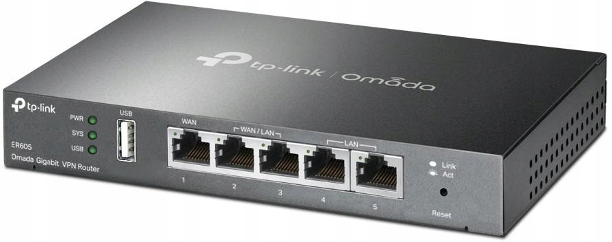 Router Tp-link TL-ER605 Vpn SafeStream, Multi-WAN