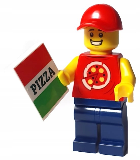 

Lego Pizzaman Dostawca Pizzy Z Pizza hs030 Nowy