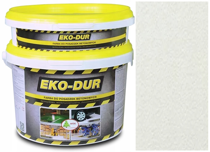 Aksil Eko Dur Farba Na Podlahy 6 Kg Biela 9010