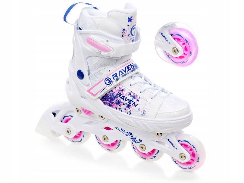 Rolki regulowane Raven Meia Led 35-39