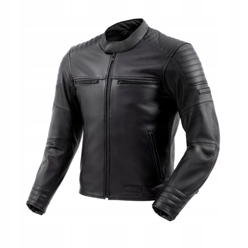 Kožená Motocyklová Bunda Rebelhorn Hunter 2 Čierna 7XL