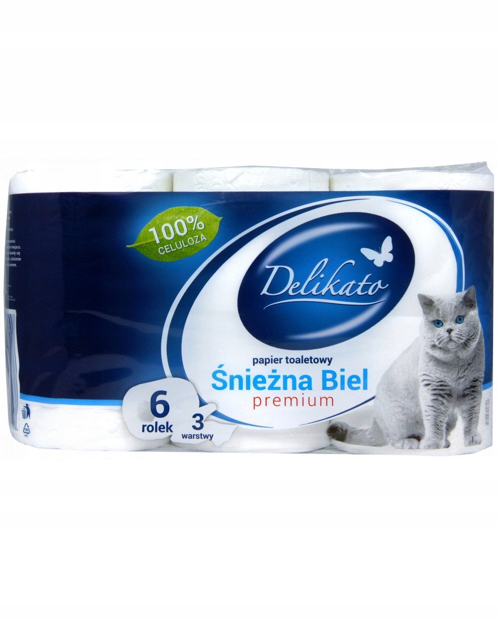

Delikato Papier Toaletowy 6 Rolek