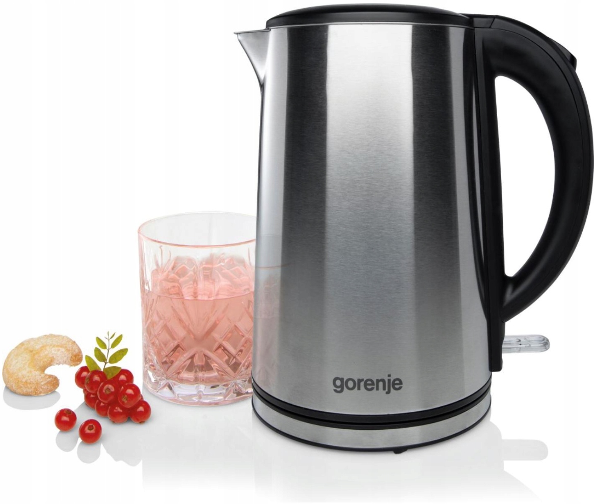 Czajnik elektryczny Gorenje K15DWS 2200W 1,5L Srebrny