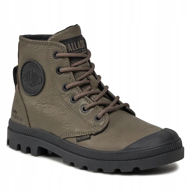 Boty Palladium Pampa Hi Supply Lth Major Brown 41