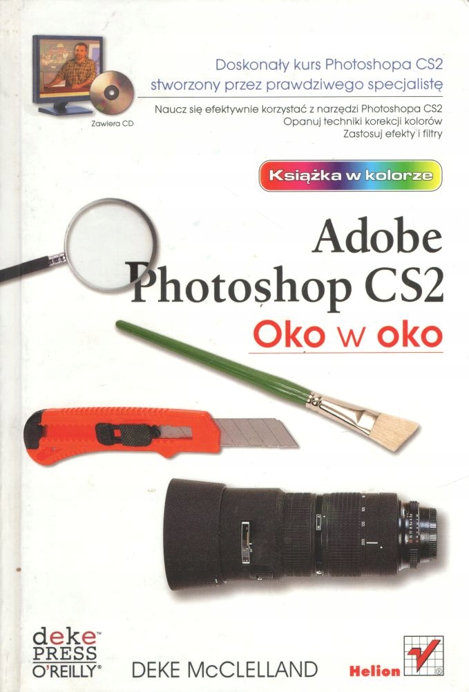 ADOBE PHOTOSHOP CS2. OKO W OKO +CD - KUP TANIO