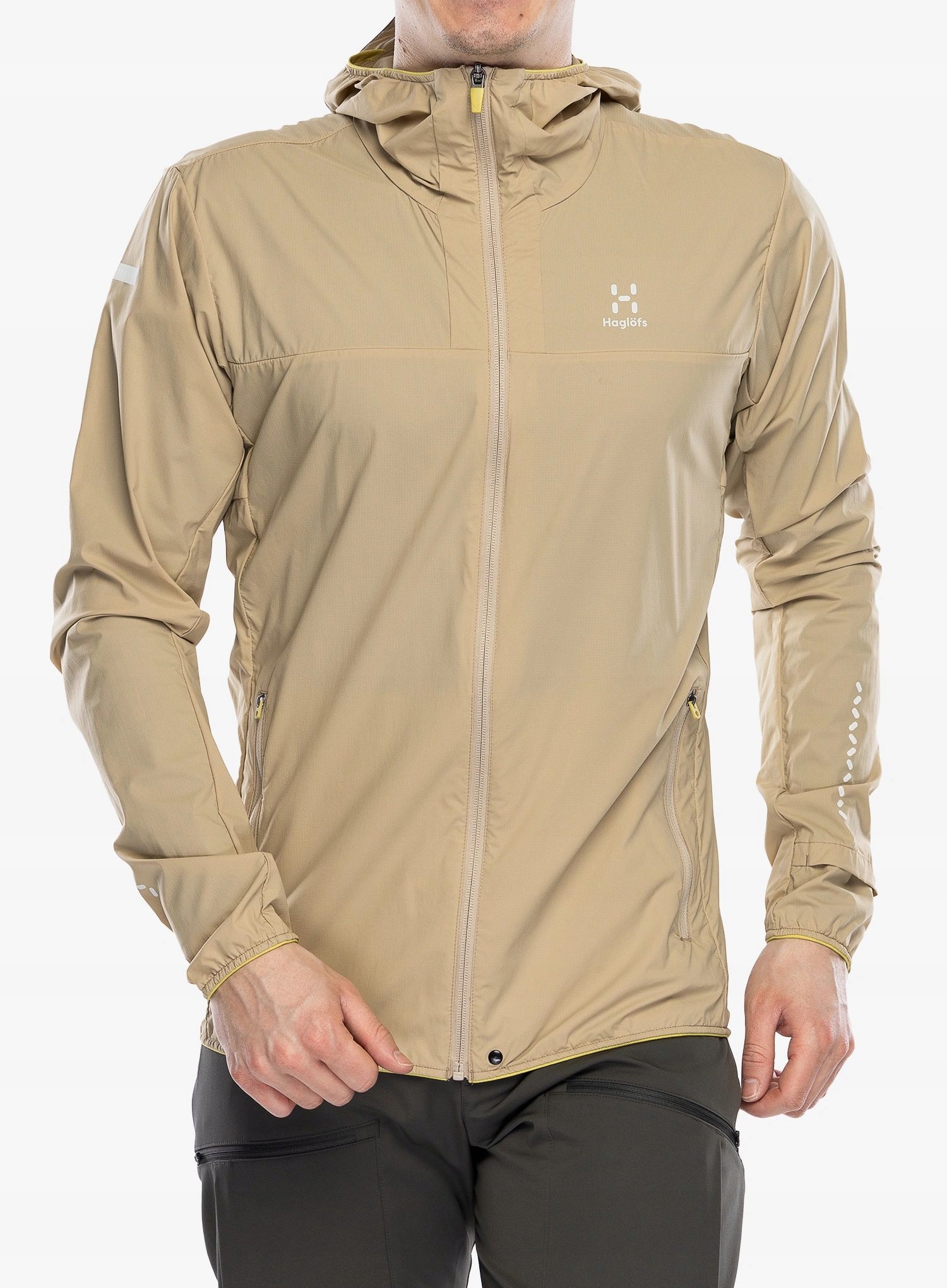 Bunda Haglofs L.I.M Tempo Trail Jacket sand XL