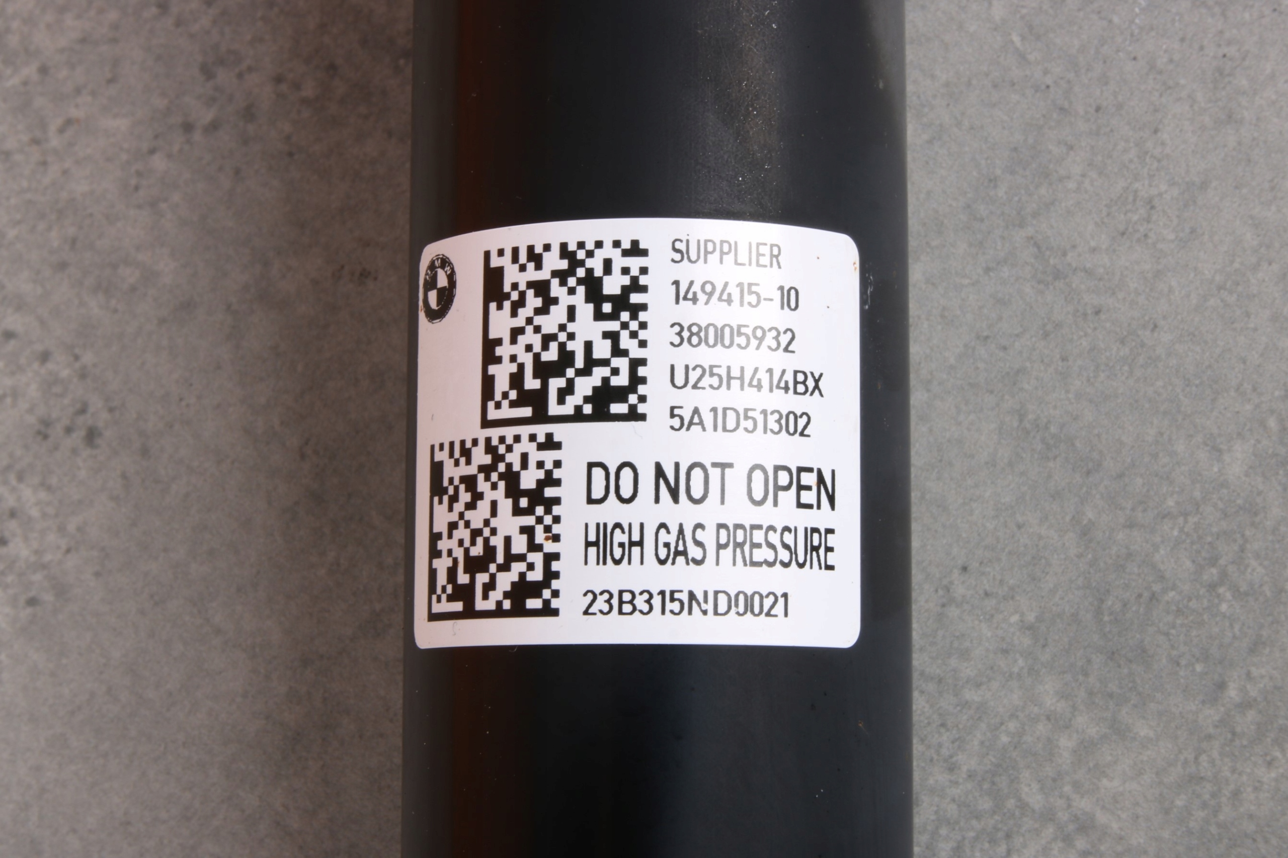 MINI U25 S B48N B48P shock absorber right left rear ALL4 5A1D513 1942 km !!!