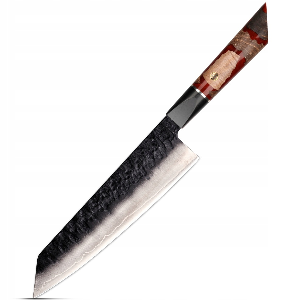 Damaškový kuchynský nôž Arata Kiritsuke/Červená KP-37335
