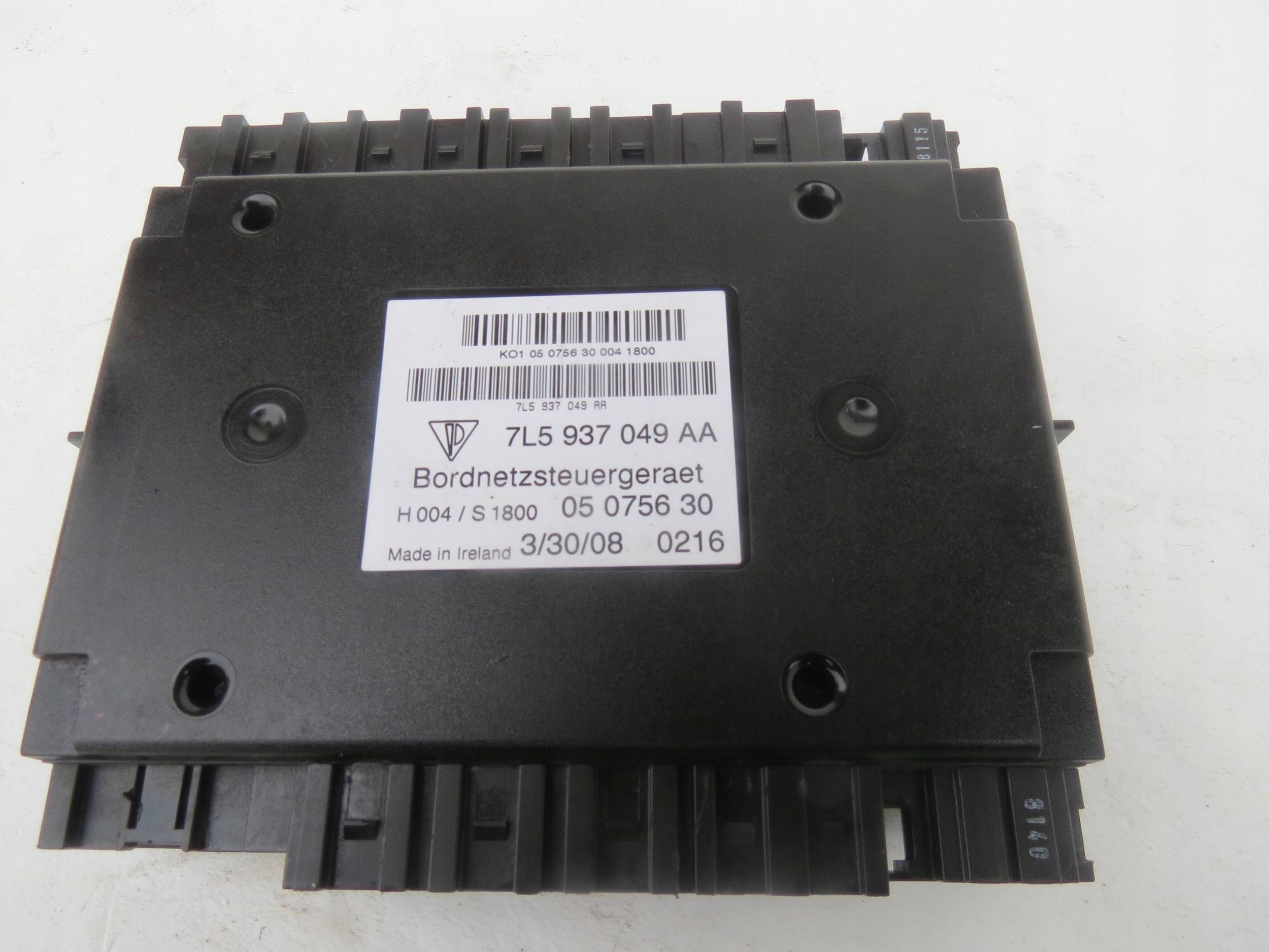 control unit comfort control unit PORSCHE CAYENNE and 7L5 4.8 V8 7L5937049AA