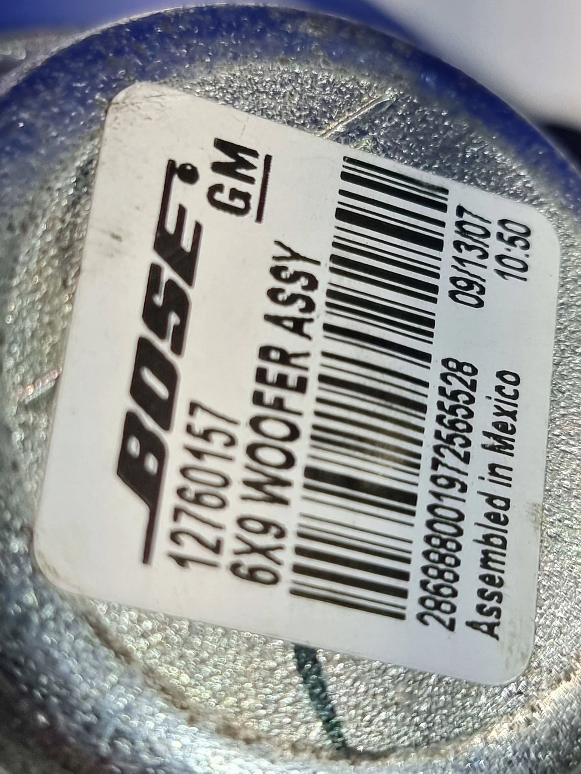 Saab 9-3 Ver2 2008 Głośniki Numer katalogowy części 12762966