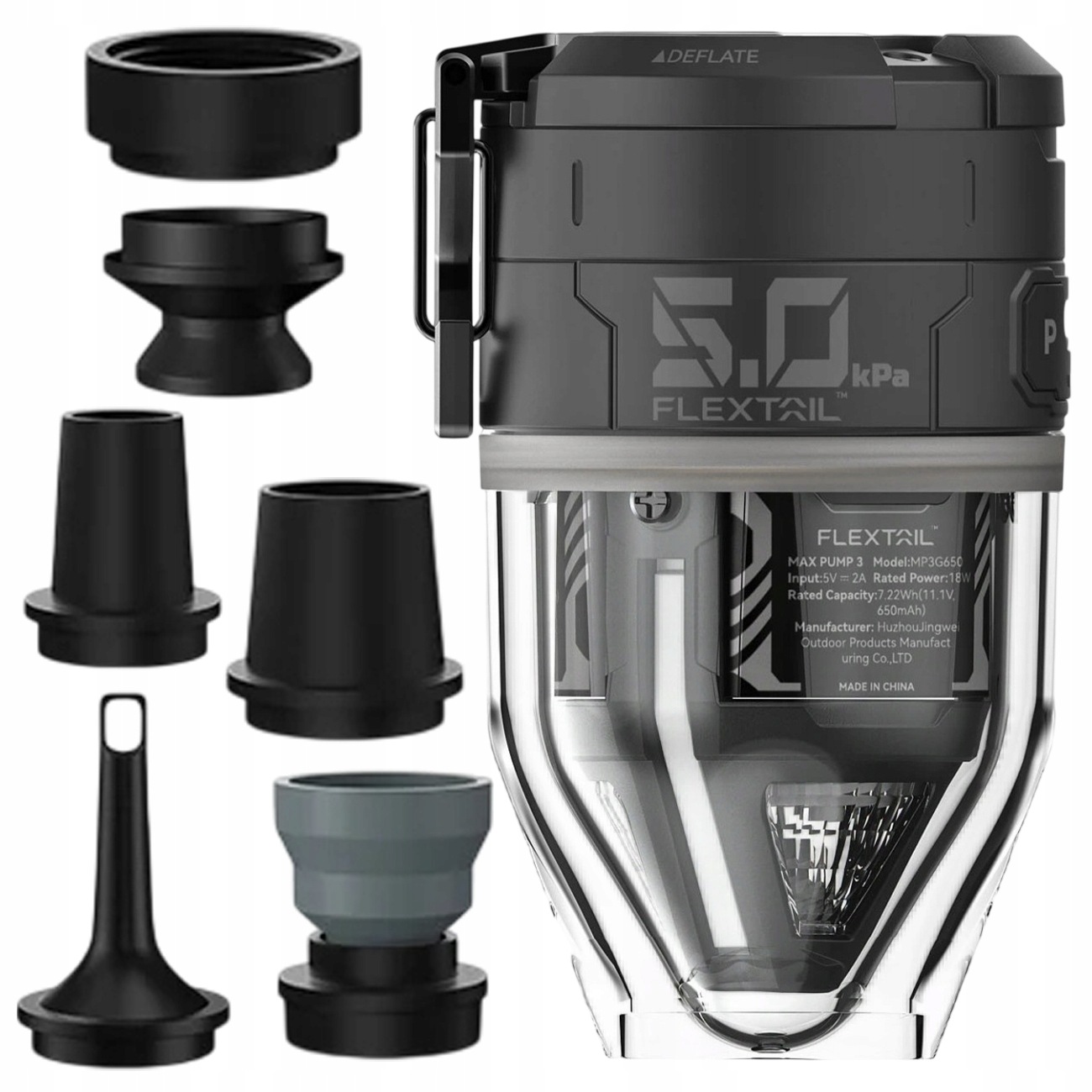 Max Pump 3, black Flextail