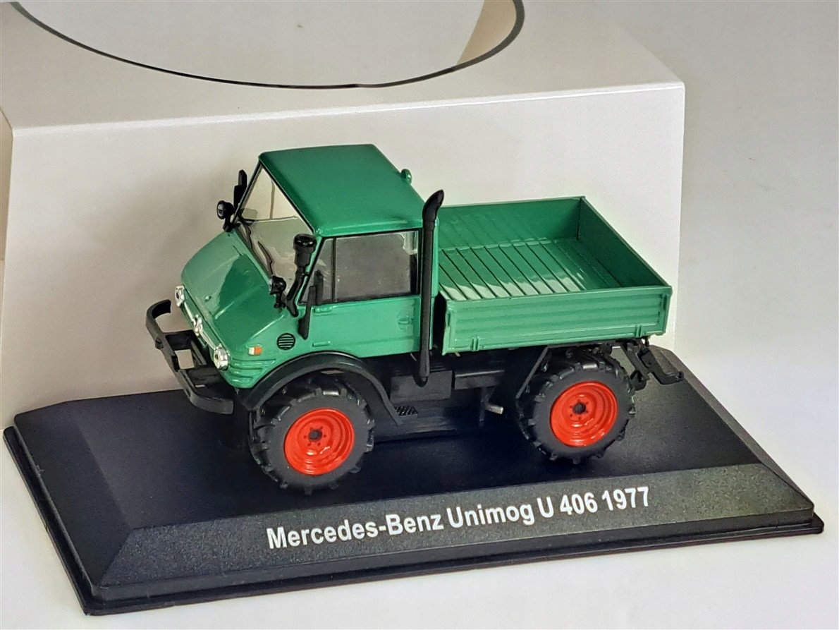 Ixo Mercedes-benz Unimog U406 1977 Green 1:43