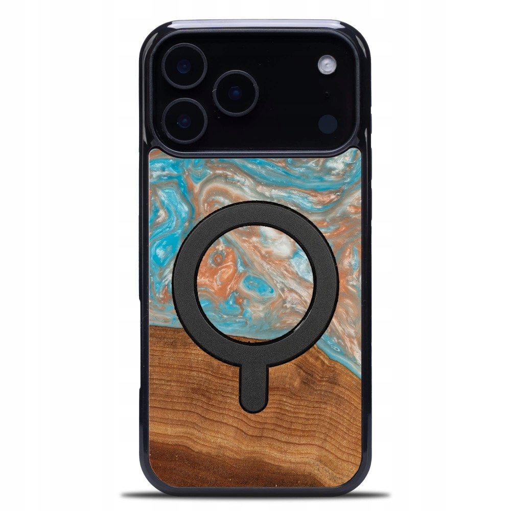 Pouzdro Bewood Unikátní pro iPhone 17 Pro Max Planety Saturn s MagSafe