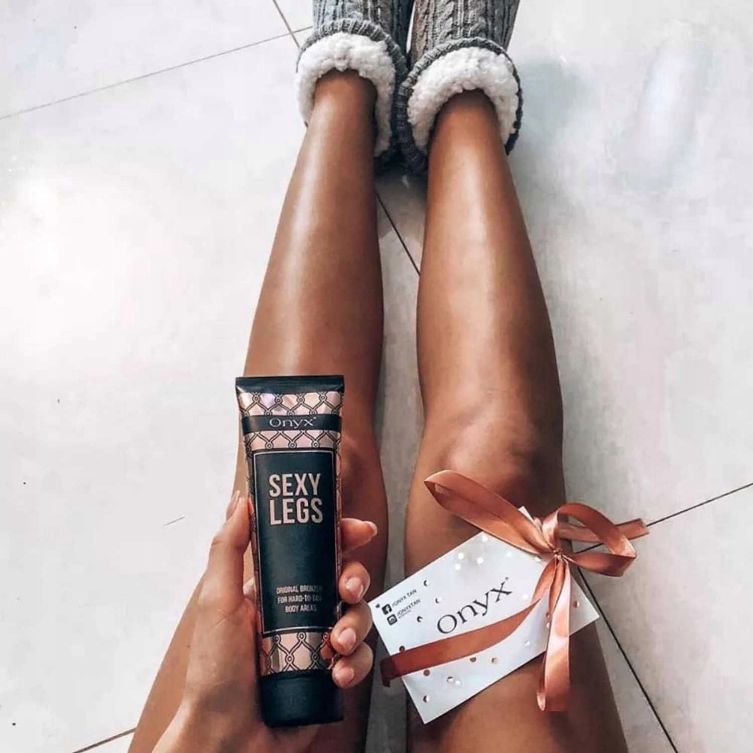 Onyx Sexy Legs Bronzer do opalania w solarium trudno opalających się nóg Kod producenta 1150-006