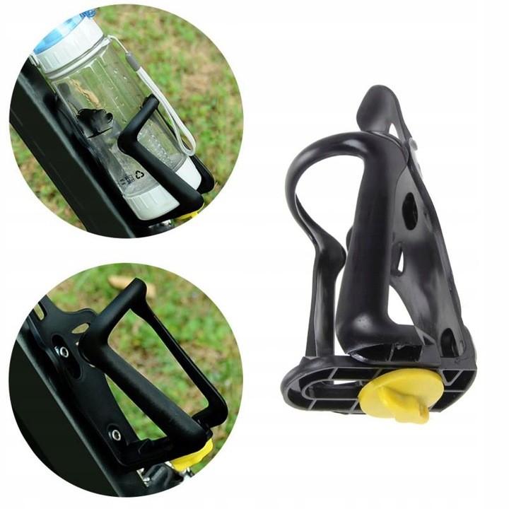 Koszyk na bidon AG REGULOWANY czarny Marka AG