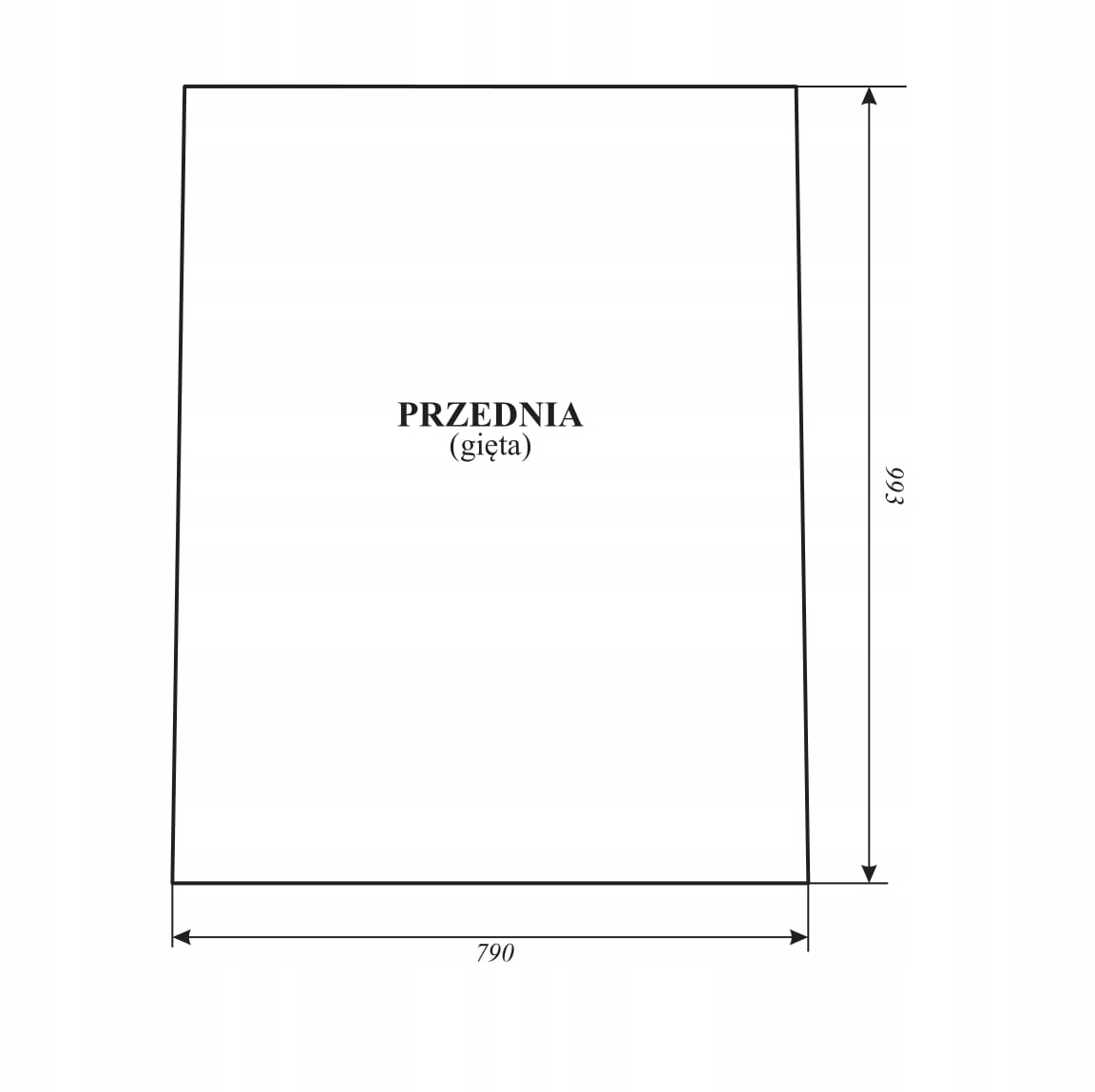 Ветровое стекло Manitou MLT, MHT, MT, MVT 225228