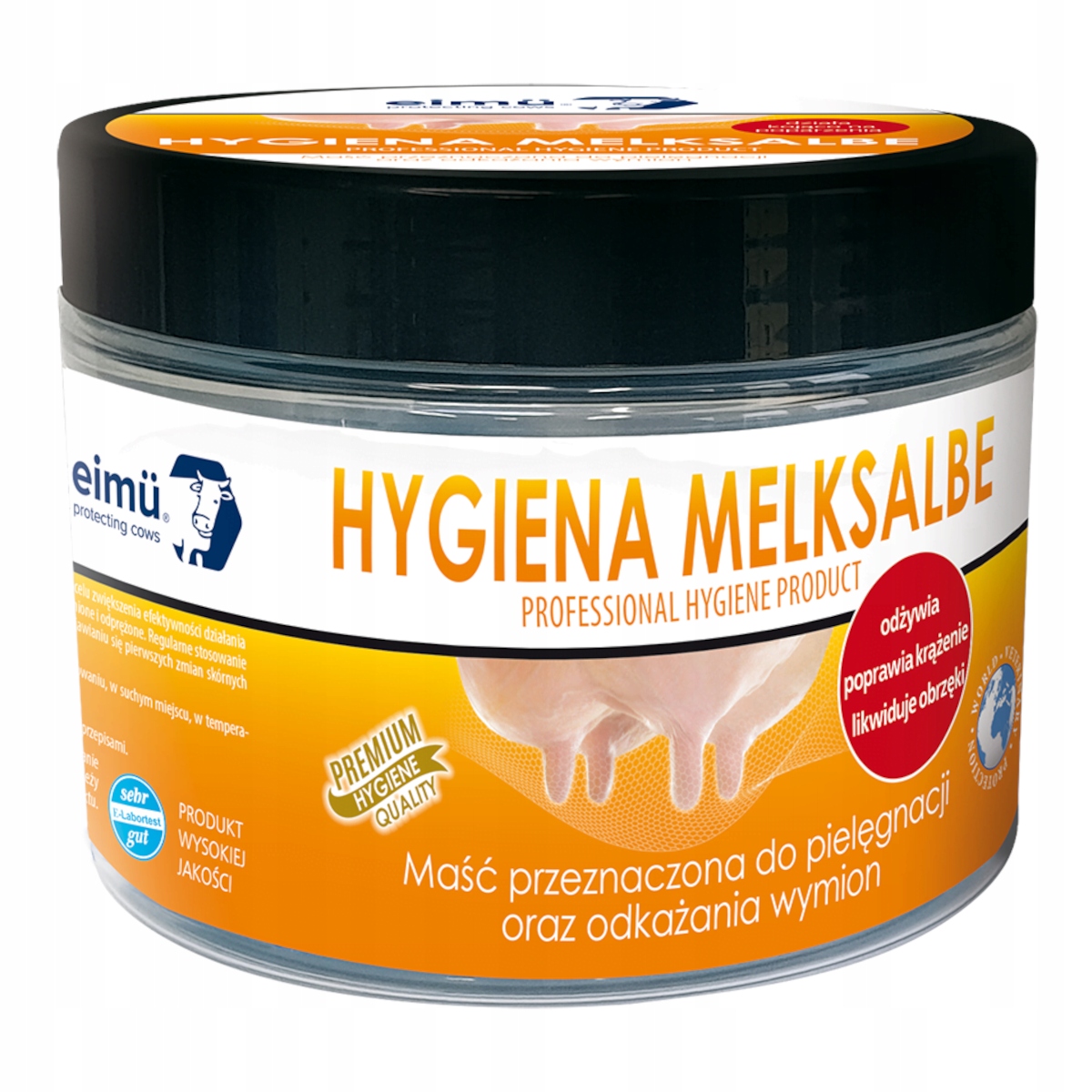 

Hygiena Melksalbe maść do wymion z wazeliną