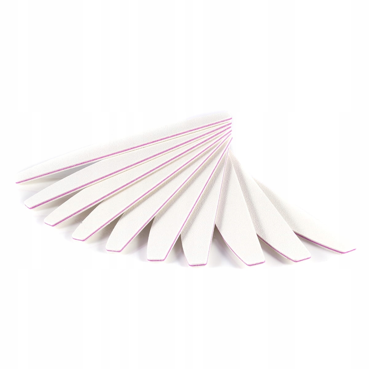 10 x PILNIK do paznokci ŁÓDKA biała 100/180 Marka inna marka