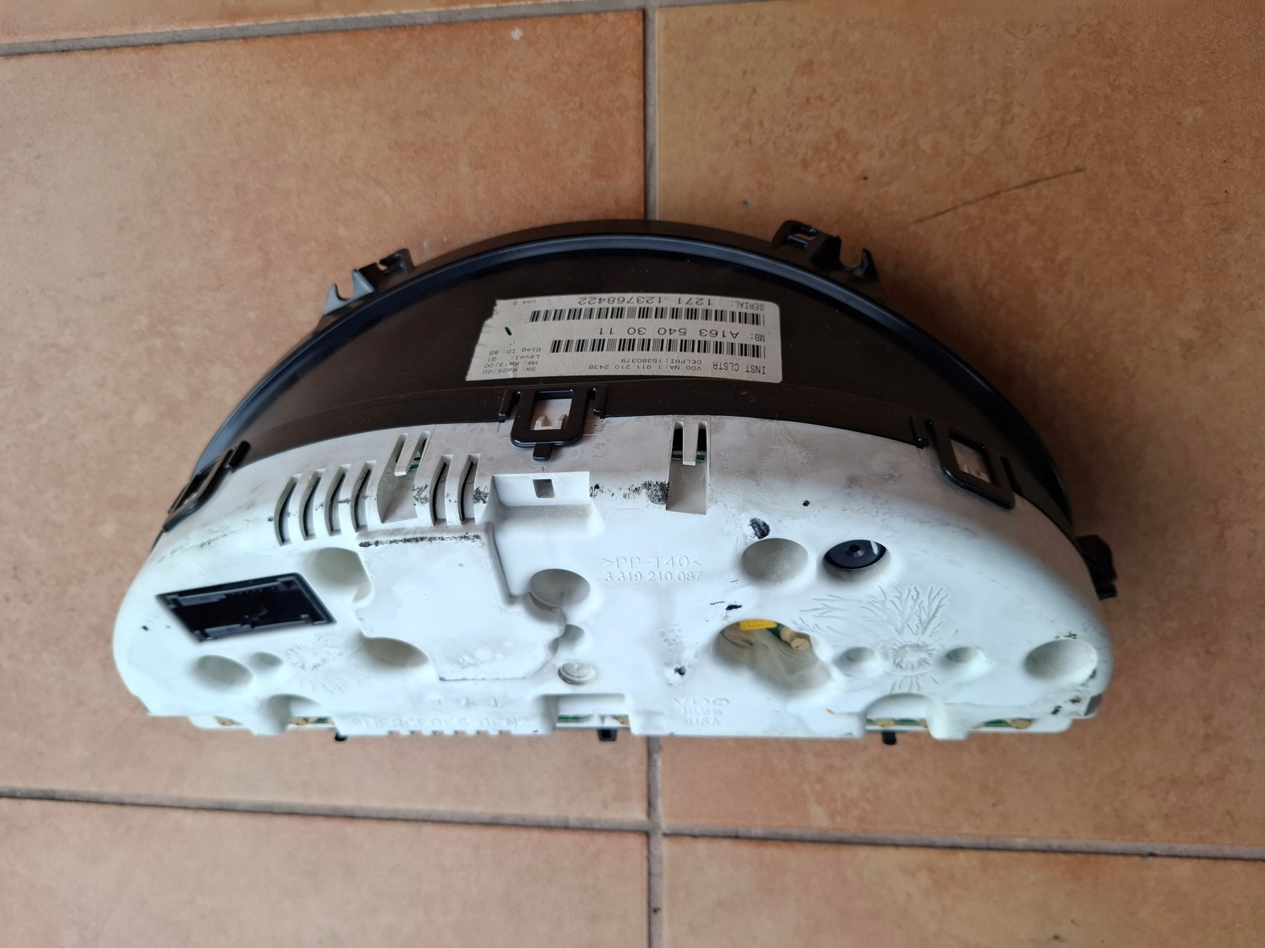 dials MERCEDES W163 2,7 CDI A1635403011