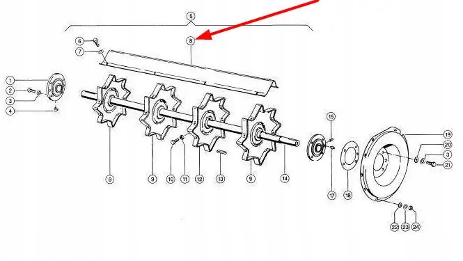 674480.00 Osłona odrzutnika Producent części JAG