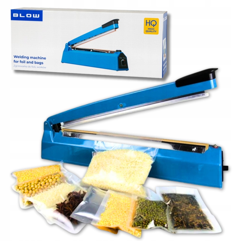 Svářečka fólií Ruční balicí stroj Regulace času 400 W 300 mm