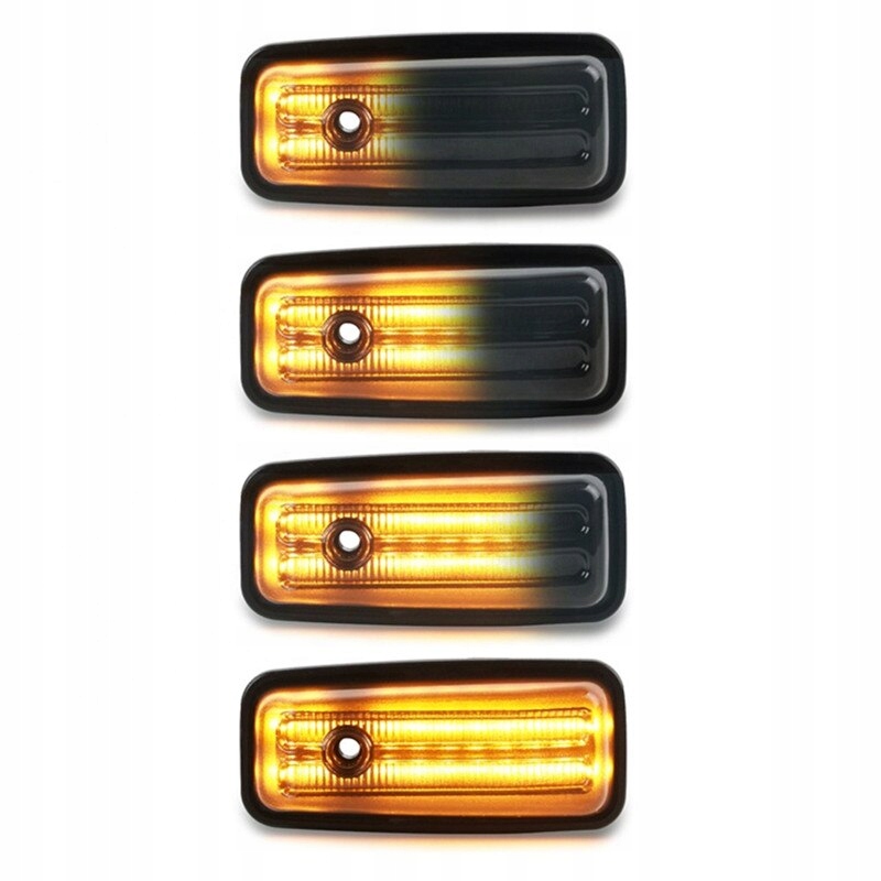 KIERUNKOWSKAZY DYNAMICZNE LED MERCEDES G KL W463 Installation side Left side Right side